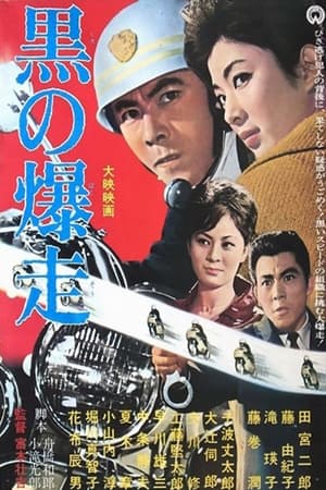 Poster 黒の爆走 1964