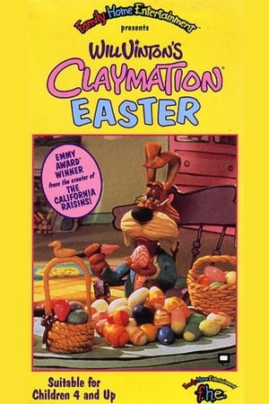 Claymation Easter poster