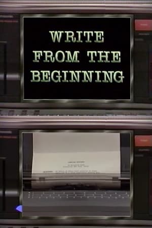 Poster Write From the Beginning (1987)