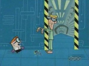 Dexter's Laboratory Dad Man Walking