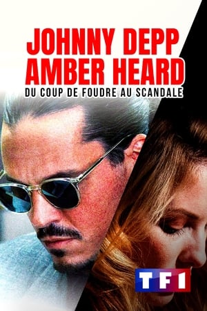 Poster Johnny Depp contre Amber Heard : Du coup de foudre au scandale 2022