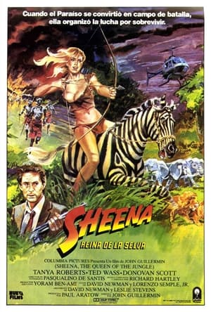 Poster Sheena, reina de la selva 1984