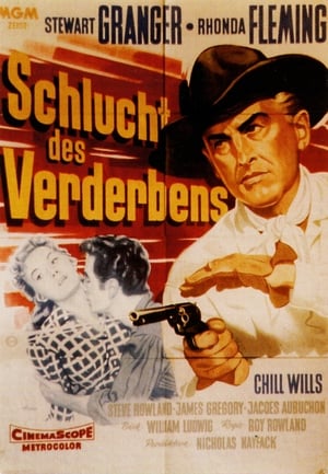 Poster Schlucht des Verderbens 1957