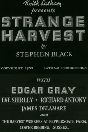 Poster Strange Harvest (1953)