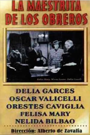 Poster La maestrita de los obreros (1942)