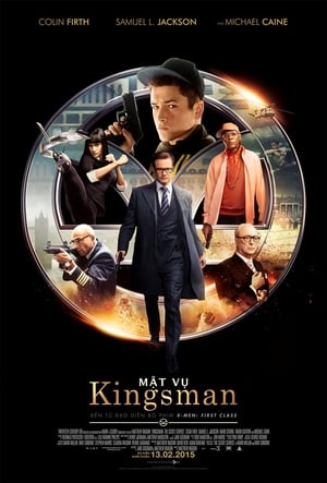 Poster Mật Vụ Kingsman 2014
