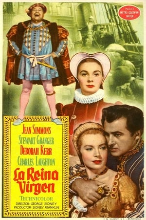 Poster La reina virgen 1953