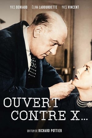 Poster Ouvert contre X... 1952