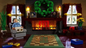 LEGO Yule Log (2020)