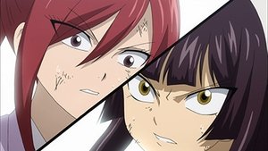 Fairy Tail Erza vs. Kagura