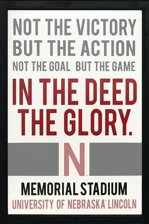Image In the Deed the Glory: Memorial Stadium