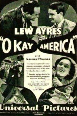 Poster Okay, America! (1932)