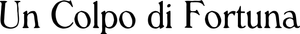 Un colpo di fortuna (2023) Streaming official logo