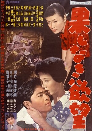 Poster 果しなき欲望 1958