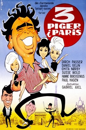 Poster Tre piger i Paris 1963