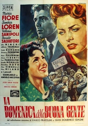 Poster La domenica della buona gente 1953
