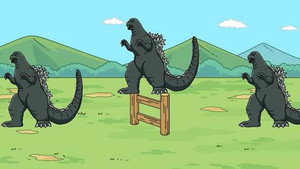 Still from Counting Godzillas
