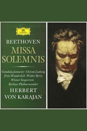 Poster Beethoven · Missa Solemnis - Herbert von Karajan 2020