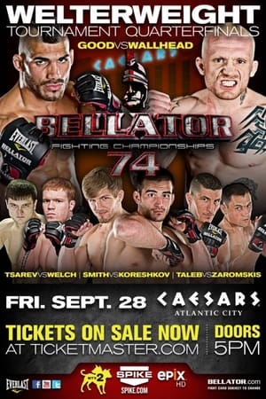 Poster Bellator 74 (2012)