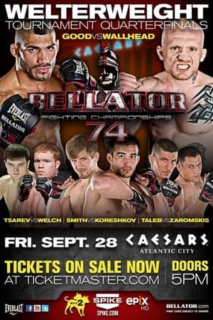 Bellator 74 poster