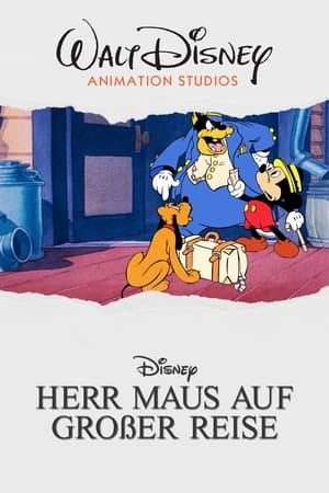 Poster Herr Maus auf großer Fahrt 1940