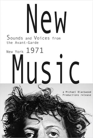 Poster New Music: Sounds and Voices from the Avant-Garde New York 1971 