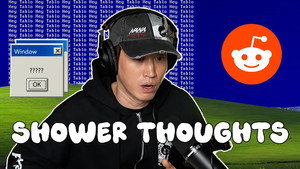 Still from Tablo reads Reddit Shower Thoughts