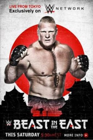 WWE The Beast in the East poster