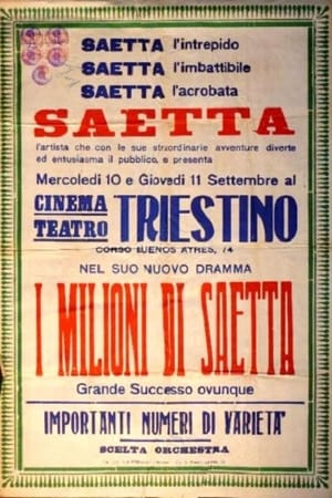 Poster I milioni di Saetta (1923)
