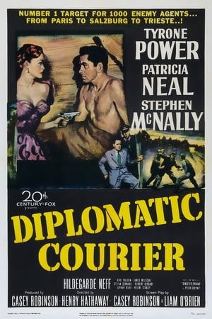 Poster Curierul diplomatic 1952