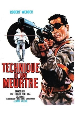 Poster Technique d'un meurtre 1966