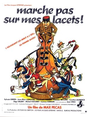 Poster Marche pas sur mes lacets 1977