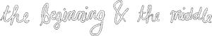 The Beginning & the Middle — Logos 1