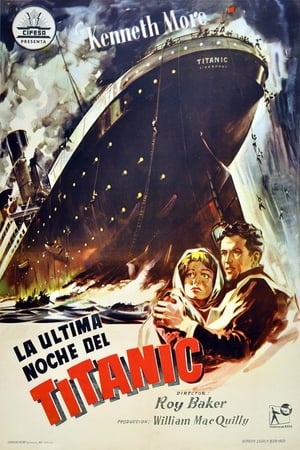 Poster La última noche del Titanic 1958
