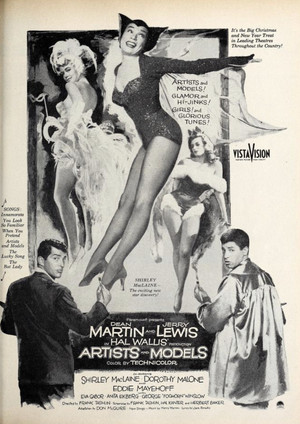 Постер фильма «Художники и модели (1955)» — (11 из 37)