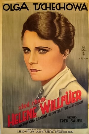 Poster The Case of Helena Willfuer 1930