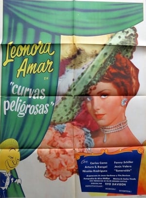 Poster Curvas peligrosas (1950)