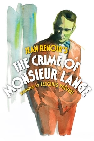 Poster The Crime of Monsieur Lange 1936