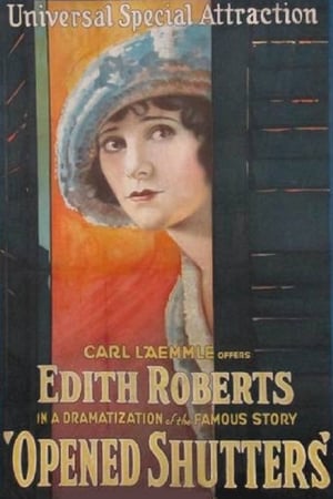 Poster Opened Shutters (1921)