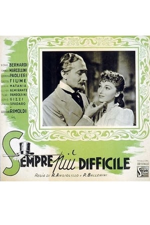 Poster Sempre più difficile (1943)