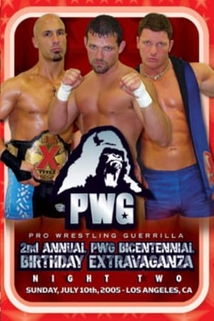 Poster PWG: 2nd Annual Bicentennial Birthday Extravaganza - Night Two 2005
