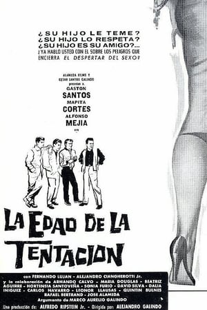 Poster La edad de la tentación 1959