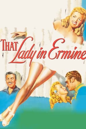 Poster Дама в горностае 1948