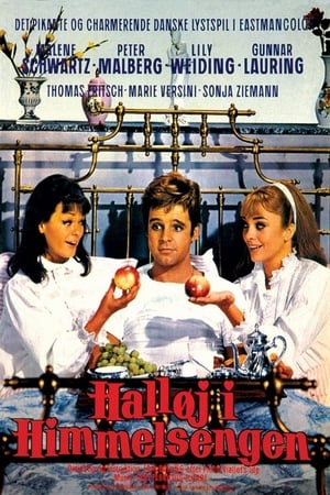 Poster Halløj i himmelsengen 1965