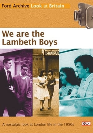 Poster We Are the Lambeth Boys 1959