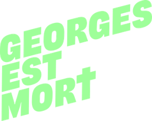 Georges est mort — logo