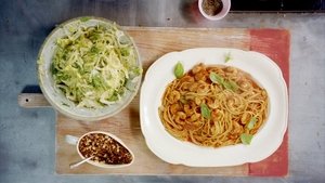 Jamie's 15-Minute Meals Lamb Lollipops and Prawn Linguini