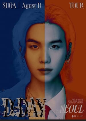 Poster AGUST D 'D-DAY' IN SEOUL - DAY 1 2023