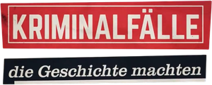 Faits divers, l'Histoire à la Une — Logos 1