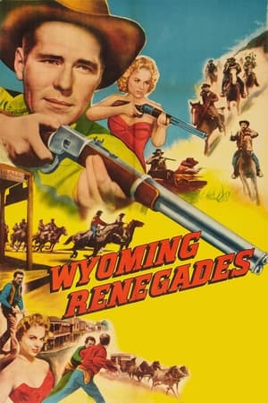 Poster Los renegados de Wyoming 1954